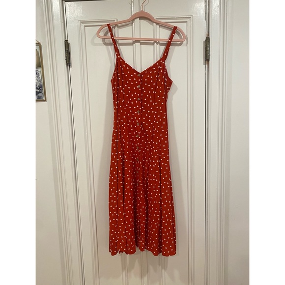 Forever 21 midi polka dot dress - Picture 5 of 6